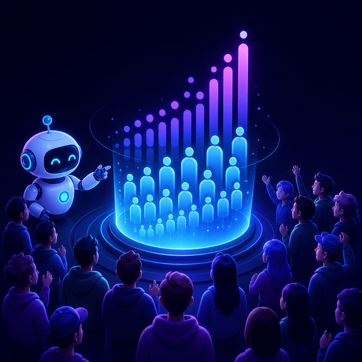Ilustração do serviço Contagem de membros