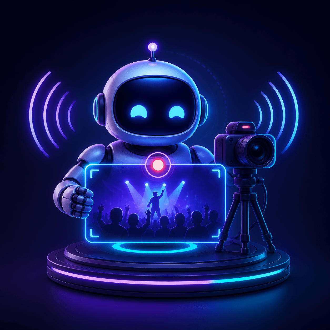 Ilustração do serviço Streamer automático